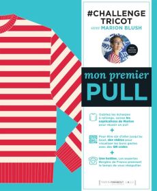 #Challenge tricot - Mon premier pull - Marion Blush