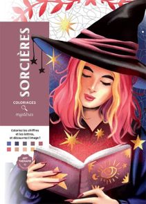 Sorcières - Coloriages mystères - 100 dessins à découvrir - Hachette Pratique / Hachette Heroes