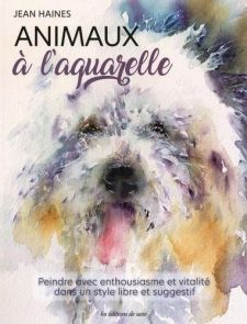 livre animaux à l'aquarelle 9782756537375