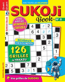 Sukoji Book n°8 - Niveaux facile et moyen - Magazine de Diverti Editions