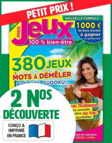 Abonnement découverte 2 numéros : Mes JEUX Bien-être