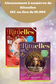 Abonnement au magazine Rituelles 6 mois -2 numéros