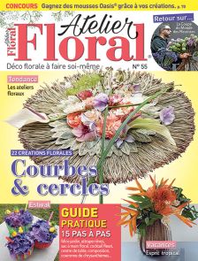 Atelier floral n°55 - Courbes et cercles - Achat Diverti Store fleurs
