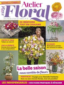  Découvrez des conseils d’experts en art floral, des idées de compositions florales uniques et des interviews inspirantes avec des fleuristes renommés. Trouvez l’inspiration pour créer votre propre oasis florale. Achat magazine sur Divertistore - Atelier 