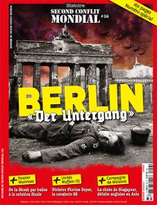 Dans ce numéro 56 du magazine Histoire du Second Conflit Mondial, la rédaction vous raconte la chute de Berlin, der untergang, les combats, les troupes alliées et leur engagement.
