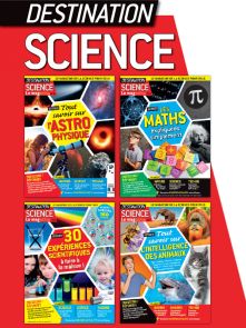Collection 2020 complète DESTINATION SCIENCE : 4 numéros collectors