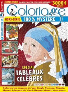 Coloriage 100% Mystère Spécial Tableaux célèbres
