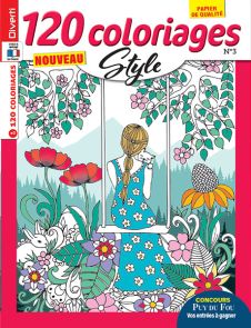 Coloriage Style n°3 - 120 coloriages 