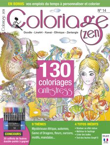 Livre de coloriage anti stress