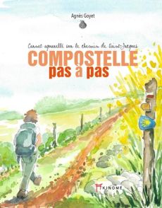 aquarelle Compostelle pinceaux voyage