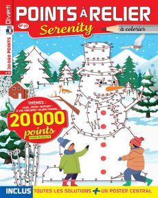 Points à Relier Serenity 23 - Thèmes : Chat...Pitre-Fantasy- A vos tabliers ! - Blanc comme...