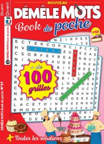 Démêle Mots Book de poche 17 avec plus de 100 grilles - Achat magazine sur Divertistore.com