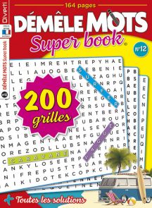 Démêle Mots Super Book n°12 - Avec toutes les solutions