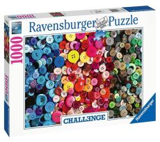 Puzzle Challenge 1000 pièces - boutons - 4005556165636