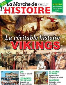 La véritable histoire des vikings - La Marche de l'Histoire 55 - couverture