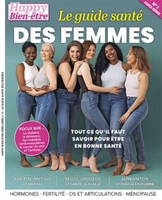 Découvrez le nouveau hors-série Happy Bien-Être consacré à la santé des femmes, avec des conseils clairs pour mieux comprendre son corps à chaque âge. Achat magazine sur Divertistore.com