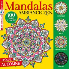 Livre de coloriages Mandalas Zen 10 - Spécial coloriages d'été Diverti Editions fabriqué en France