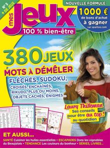 Mes Jeux Bien-Être n°4 - Mots à démêler, Mots fléchés, Sudoku, Mots croisés… Diverti Editions