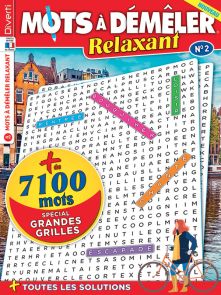 Mots à démêler Relaxant 2 - Spécial grandes grilles