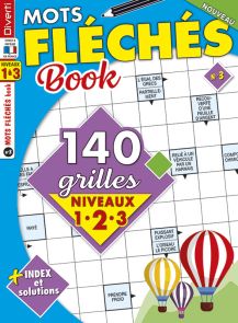 Mots Fléchés Book n°3 Niveaux 1-2-3 achat livres Diverti Editions