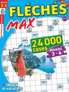 Fléchés Max n°7 - Grilles de niveau 3-4 - Magazine de Diverti Editions