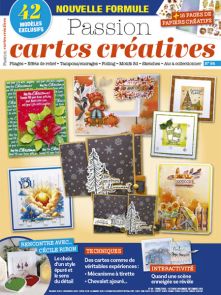 Passion Cartes Créatives numéro 84 - Créations d’automne & de Noël