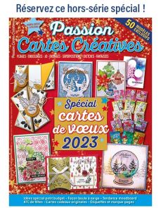 Spécial Vœux 2023 avec 48 planches de papiers et étiquettes - Cartes Créatives HS 16