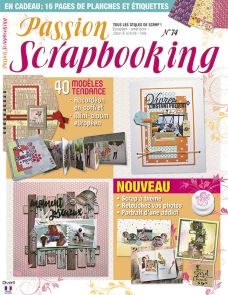 magazine passion scrapbooking scrap européen scrap américain tendances mini-album