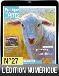 La version numérique du cahier 100% PASTEL n°27 : Portrait d'enfant, fillette birmane, Sur le motif, Pénélope Milner au Maroc, Inspiration bucolique, Rita Kirkman…