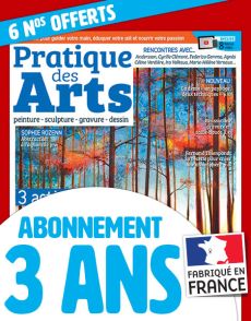3 ANS d’abonnement à Pratique des Arts (18 numéros)