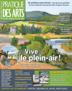 Spécial PLEIN AIR - magazine Pratique des Arts Hors-série n°55 Diverti Editions