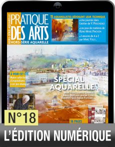La version numérique du hors-série spécial aquarelle : 15 aquarellistes dévoilent leurs secrets et leur technique : un hors-série très complet qui ouvre grand les portes des ateliers d'artistes…