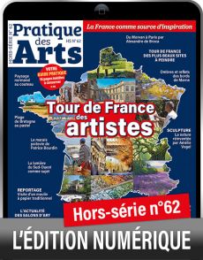 La version digitale du hors-série n°62 de Pratique des Arts : le Tour de France des artistes