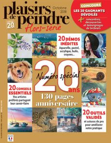 Magazine Plaisirs de peindre 20 ANS - Hors-série anniversaire n°32