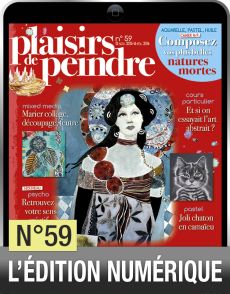 Le téléchargement du magazine Plaisirs de peindre n°59 : Comment peindre les arbres, composer de belles natures mortes, ou s'essayer à l'art abstrait ? Plaisirs de peindre vous accompagne dans votre atelier !