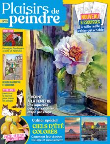 Plaisirs de Peindre n°95 - Avec les esquisses à taille réelle