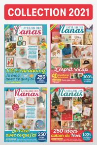 4 numéros DIY pour créer toute l’année : déco, couture, récup’, fêtes, idées originales et faciles à faire avec peu de matériel. Achat sur Divertistore