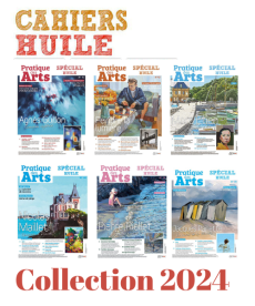 La pochette des 6 suppléments parus en 2024 consacrés exclusivement à la pratique de la peinture à l'huile - Achat magazine sur Divertistore