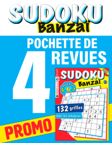 Collection complète 2021 Sudoku Banzai - Diverti Editions