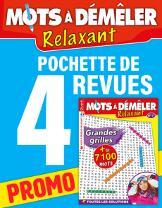 Pack Mots à Démêler Relaxant - 4 revues