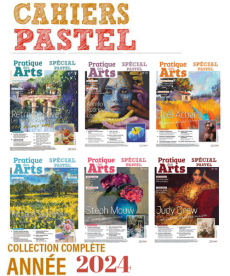 Collection 2023 suppléments PASTEL 6 numéros - Pratique des Arts