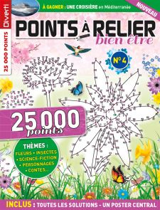 points à relier bien-être détente fleurs science-fiction contes