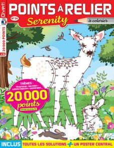 Points à Relier Serenity 23 - Thèmes : Chat...Pitre-Fantasy- A vos tabliers ! - Blanc comme...