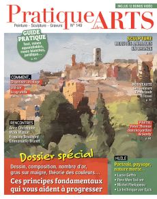 Le magazine Pratique des Arts n°149 - Dessin, nombre d'or, composition, couleurs…
