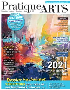 Pratique des Arts n°155 - Aquarelle, Pastel, Dessin, Huile, Acrylique, Huile au couteau