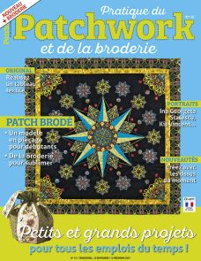 Pratique du Patchwork numero 15 broderie