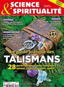 Depuis des millénaires talismans, grigris, porte-bonheurs accompagnent l'être humain dans ses croyances - Science et Spiritualité n°8 vous en dresse une liste et vous explique leur origine et leur signification