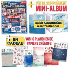 Vos modèles de MINI-ALBUMS Scrapbooking - Hors-série 2024