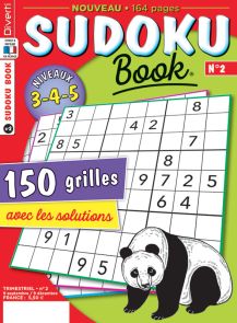 revue de Sudoku Book n°2 - 150 grilles avec les solutions