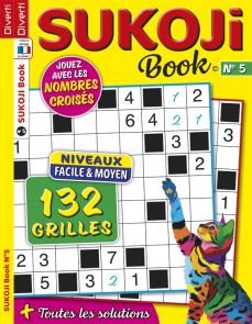 Découvrez un tout nouveau jeu créé par les éditions Diverti : le Sukoji ! Ce jeu de nombre croisés apporte une touche rafraîchissante et originale à vos pauses.